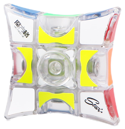 QiYi Fidget Spinner Cuber 1x3x3 (limitiert transparent)