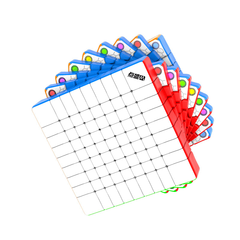 Diansheng Galaxy 9x9x9 stickerless magnetic (primary internals)