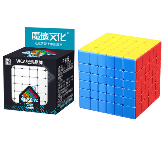Mofang Jiaoshi Meilong 6x6 v2 stickerless