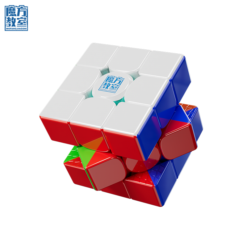 MOYU RS3M V5 3X3 (BALL-CORE UV + ROBOT CUBE STAND)