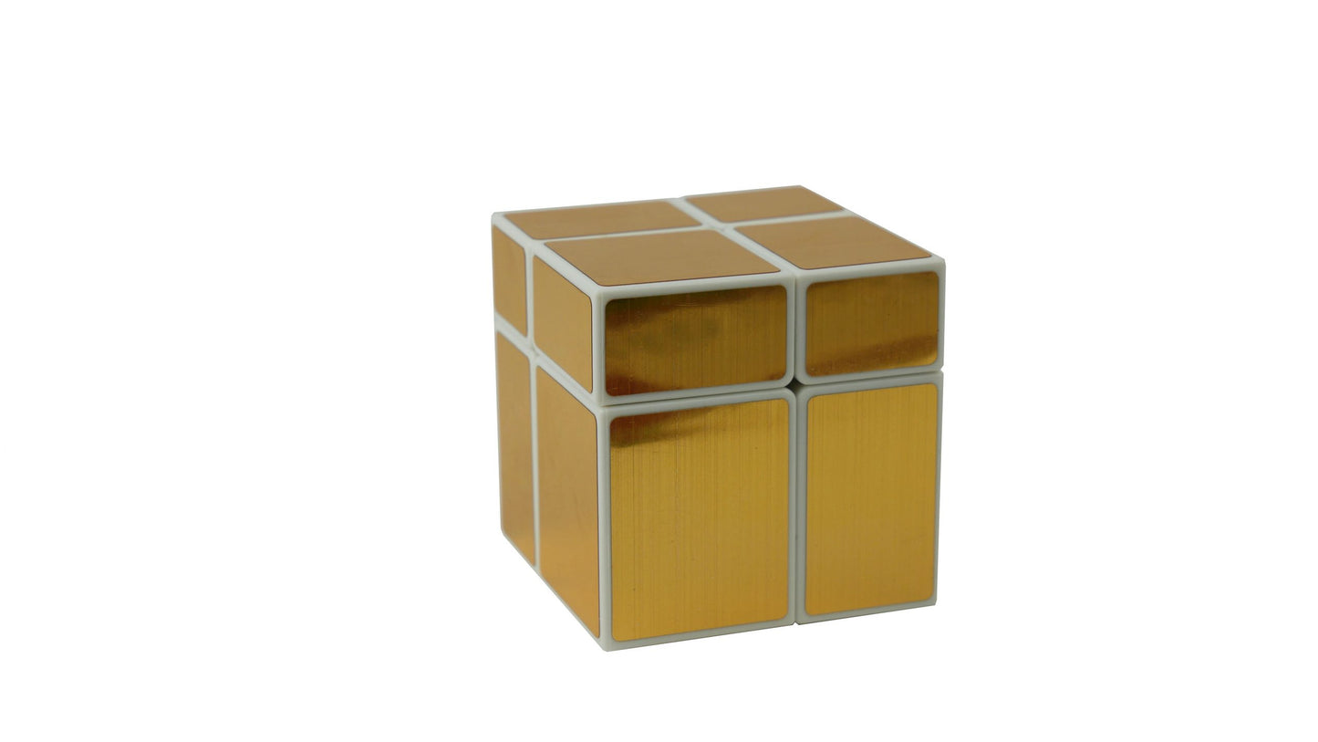 ShengShou 2x2 Mirror Cube (gold/weiß, gold/schwarz)