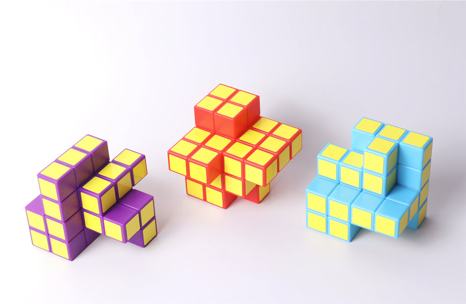 Blanker Cube (schwarz/weiß, blau, rot, lila limited edition)