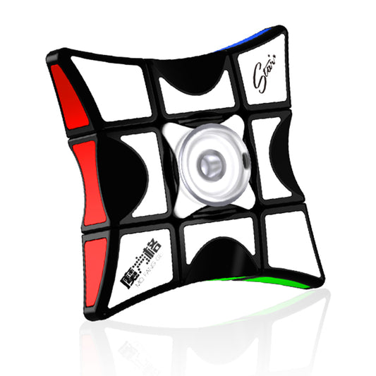 QiYi Fidget Spinner Cube 1x3x3 (schwarz)