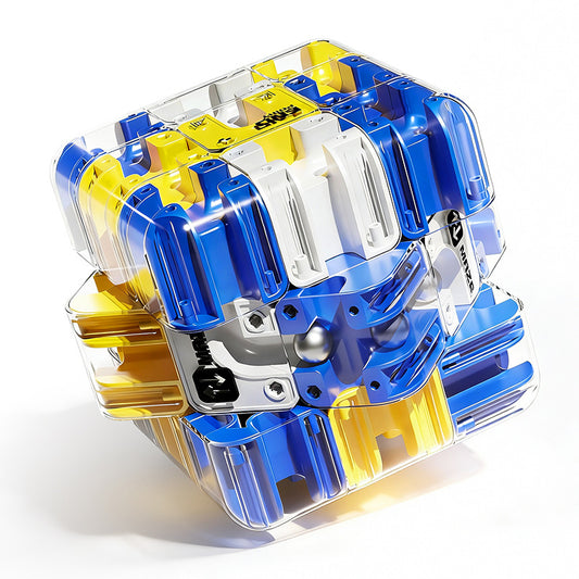 Steel Ball Rolling 3D Maze 3x3